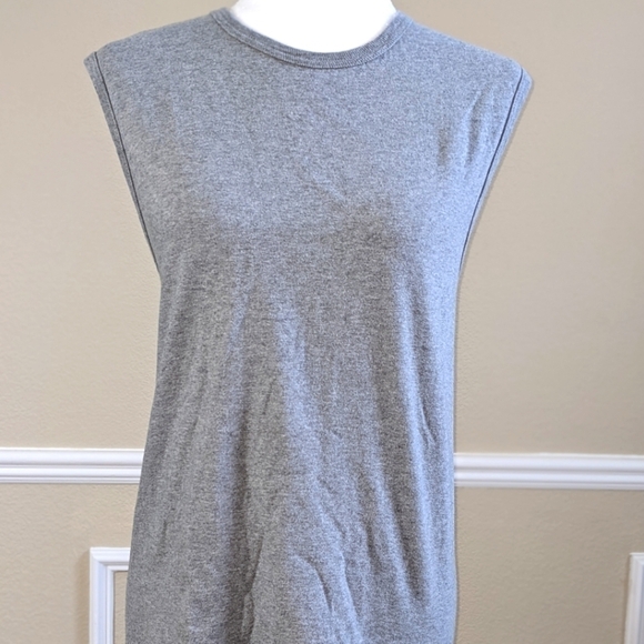 Stafford Grey Sleeveless Muscle Tee - Picture 1 of 2